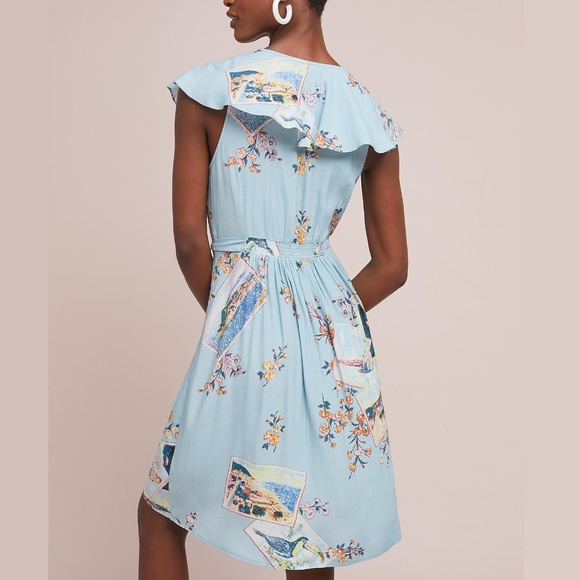 Anthropologie Maeve 'Rosalia' wrap dress - Picture 2 of 8